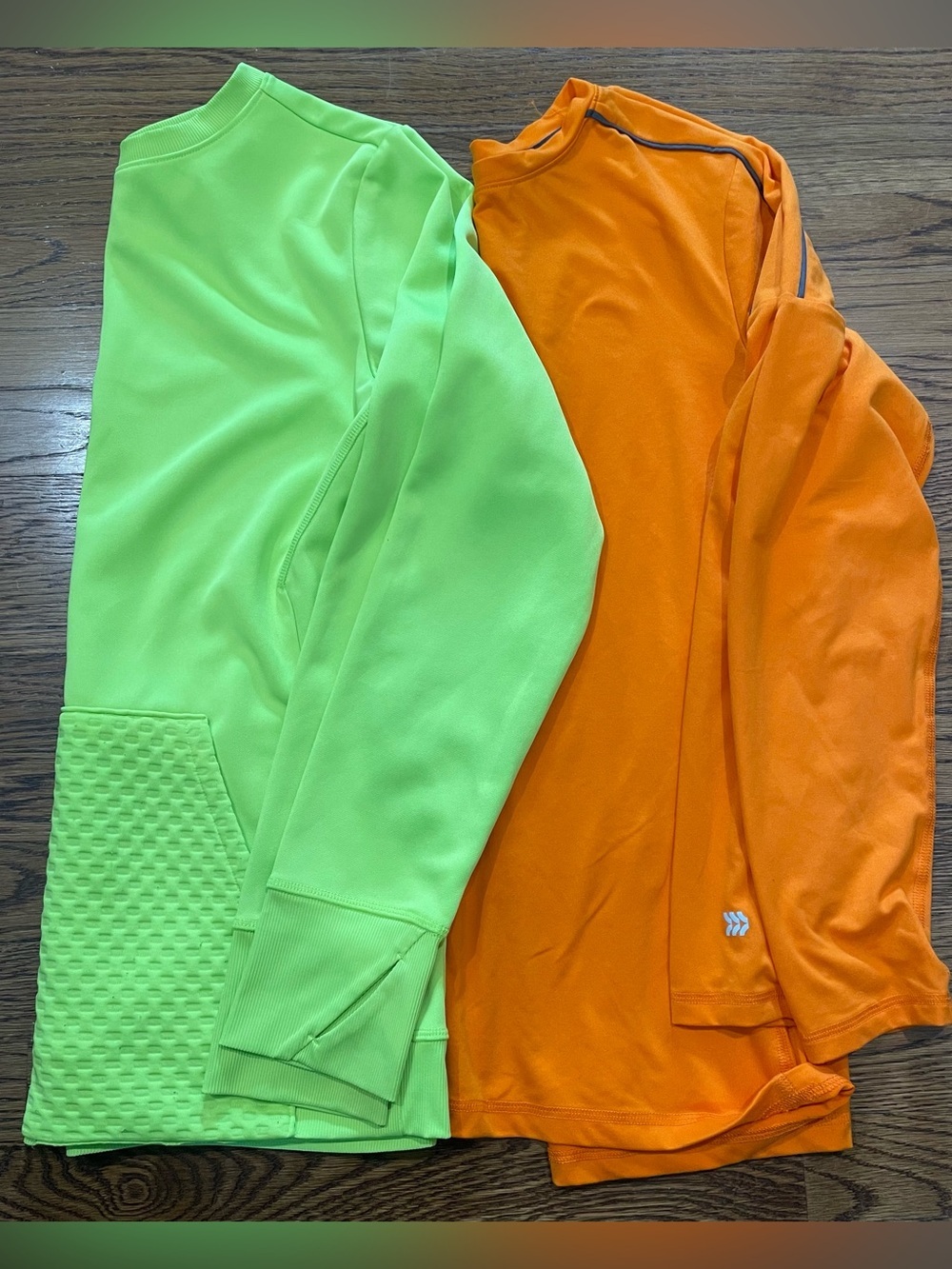 S/2 Boys All In Motion Athletic Shirts Long Sleeve Lot Size 16 XL